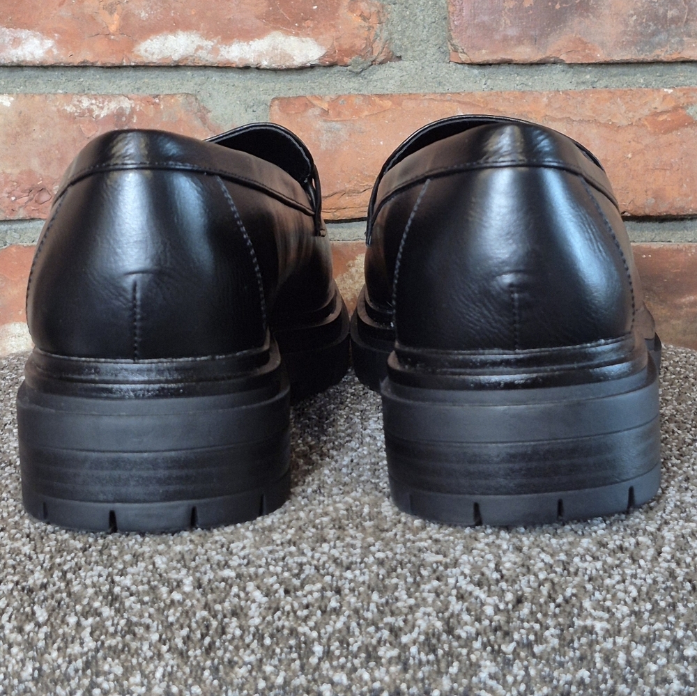 NEW Penn by Penningtons Chunky Chain Loafers Wide Width 11WW - Picture 9 of 11